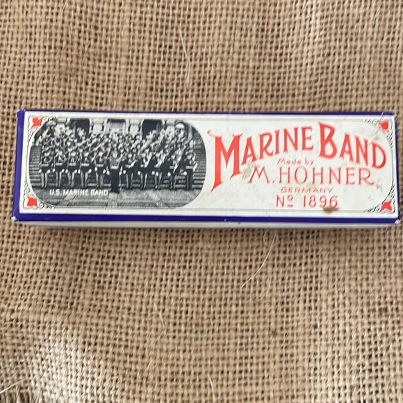 Hohner Marine Band No 1896 Harmonica a440 Key of C. Original box. - Picture 2 of 12